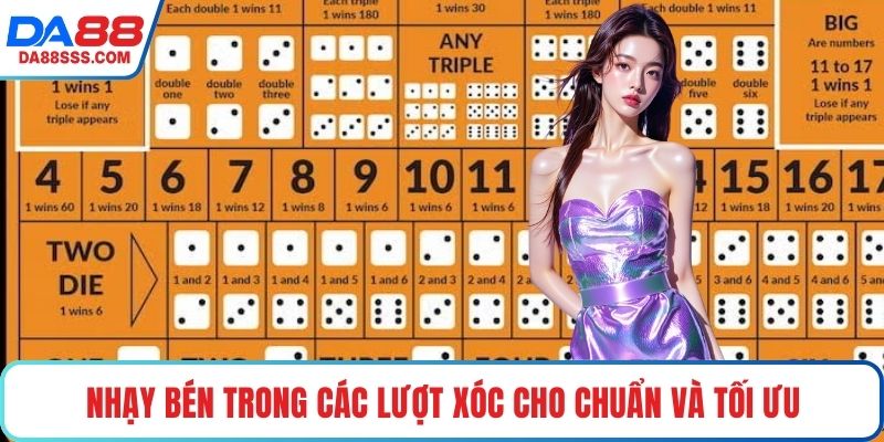 Nhạy bén trong các lượt xóc cho chuẩn và tối ưu